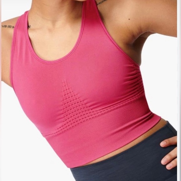 SWEATY BETTY Stamina Longline Sports Bra Size Small Performance Wear - Picture 1 of 7